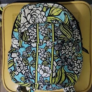 Floral Patterned Backpack By Vera Bradley